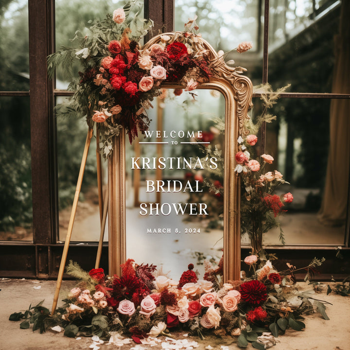 Custom Welcome to Bridal Shower Decal