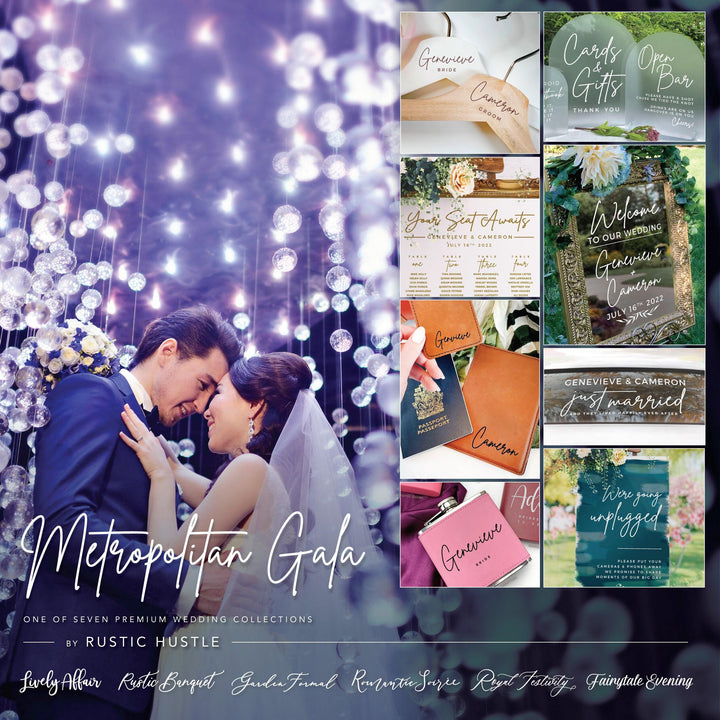 Forever in Our Hearts Vinyl Decal Sticker DIY Loving Memory Memorial Wedding Sign, Wedding Decor, Loved Ones Lost Heaven - METROPOLITAN GALA