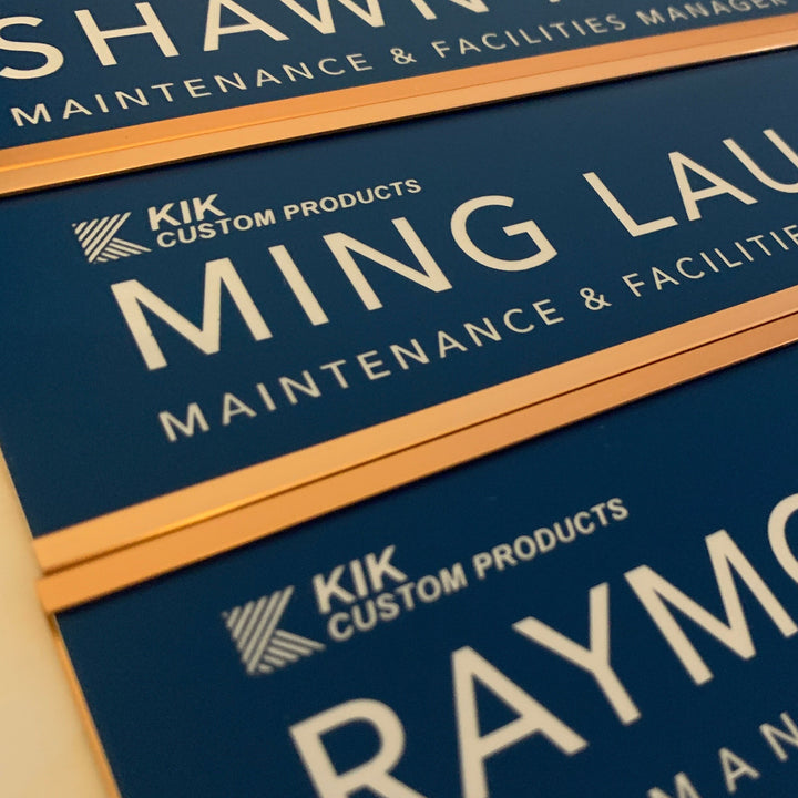 Custom Office Desk Nameplate