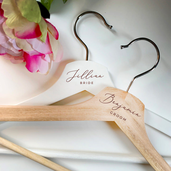 Personalized Wedding Hanger - Garden Formal