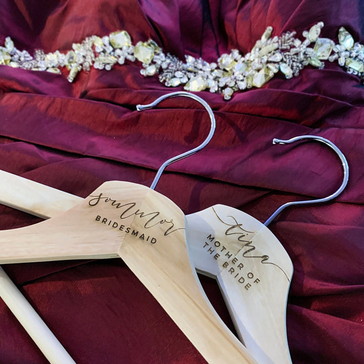 Personalized Wedding Hanger - Romantic Soirée