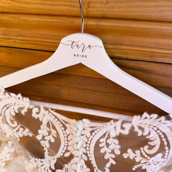 Personalized Wedding Hanger - Romantic Soirée