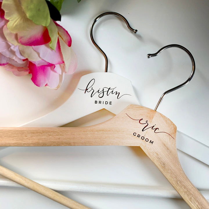 Personalized Wedding Hanger - Romantic Soirée