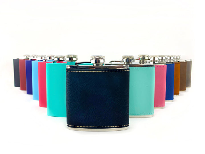 Custom Engraved Family Flask - 'Emergency Thirst Aid'