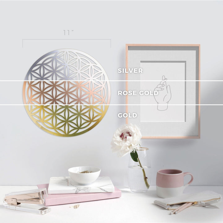 Flower of Life - Sacred Geometry Wall Decor