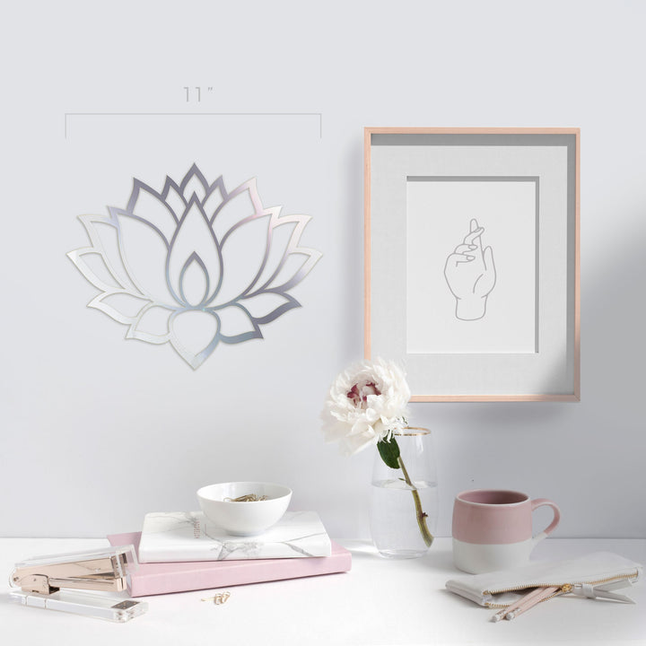 Lotus Flower Mandala - Sacred Geometry Wall Decor