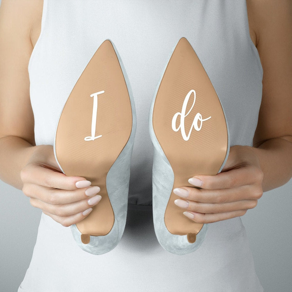 I Do | Me Too Wedding Shoe Sole DECAL - LIVELY AFFAIR