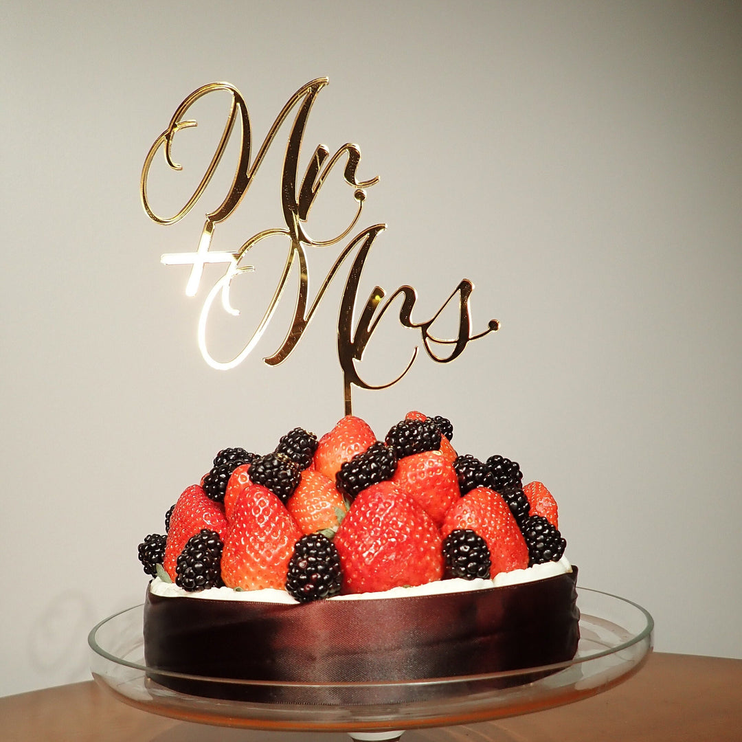 Mr & Mrs Cake Topper - FAIRYTALE EVENING