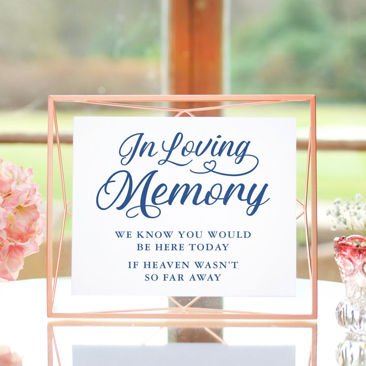 IN LOVING MEMORY COMMEMORATION DECAL - FAIRYTALE EVENING