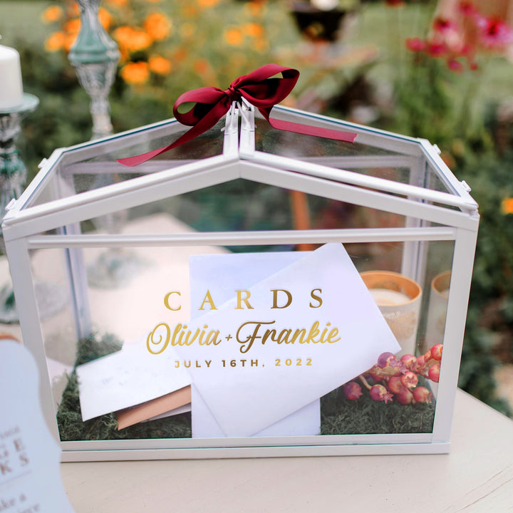 Custom Card Box DECAL - FAIRYTALE EVENING