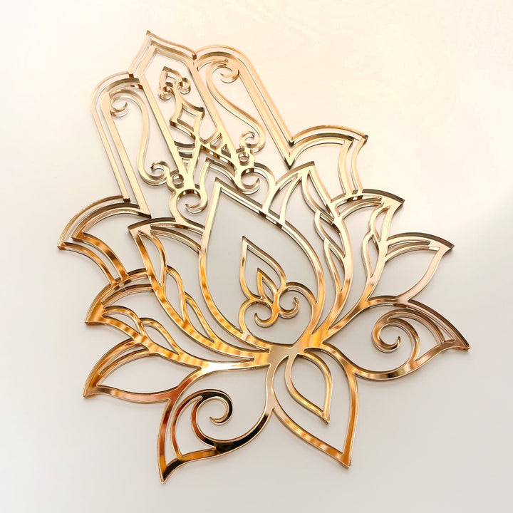 Hamsa Hand - Sacred Geometry Wall Decor