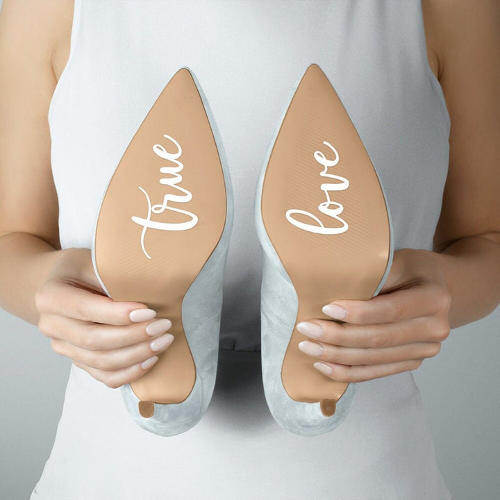 True Love Wedding Shoe Sole DECAL - LIVELY AFFAIR