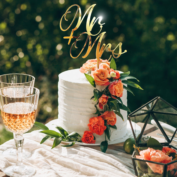 Mr & Mrs Cake Topper - FAIRYTALE EVENING