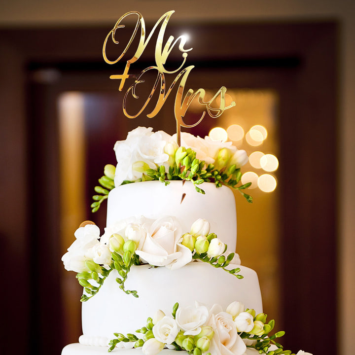 Mr & Mrs Cake Topper - FAIRYTALE EVENING