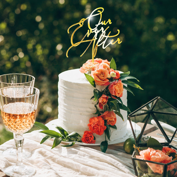 Our Ever After CAKE TOPPER - GARDEN FORMAL