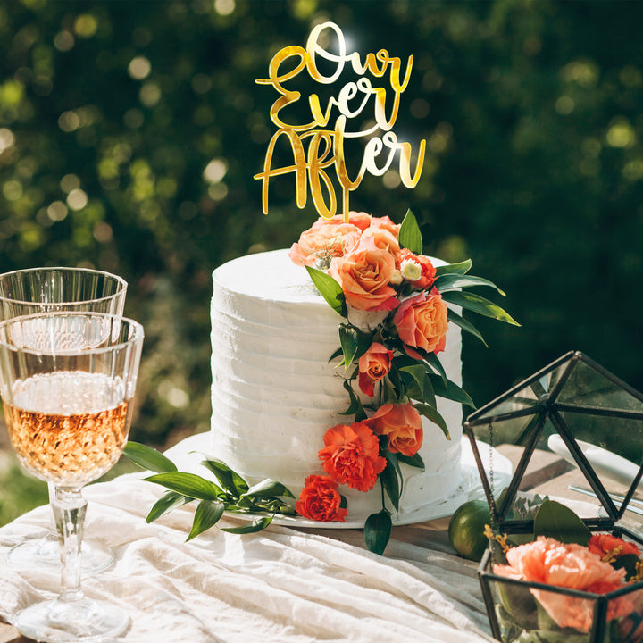 OUR EVER AFTER CAKE TOPPER - LIVELY AFFAIR