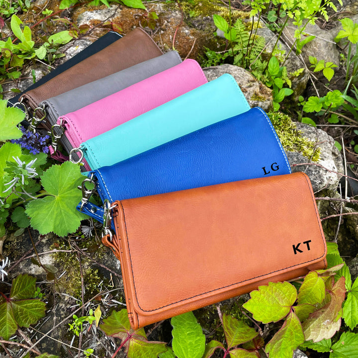 Custom Engraved Clutch Wallet