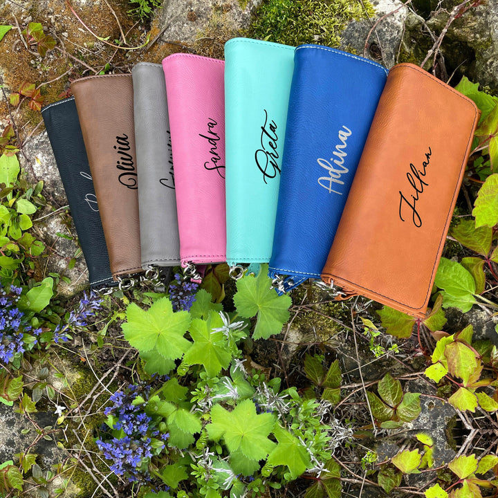 Custom Engraved Clutch Wallet
