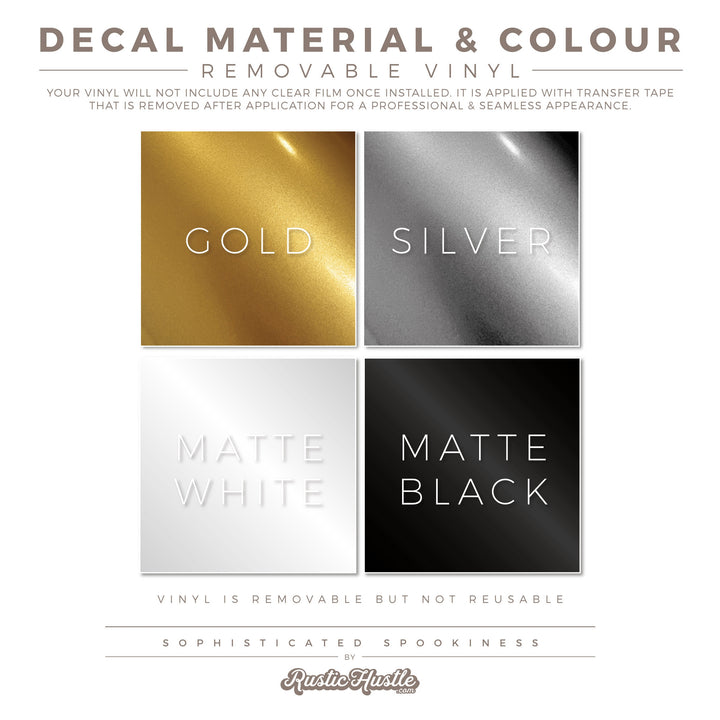 'Come in My Pretties' Halloween Vinyl Decal Sticker