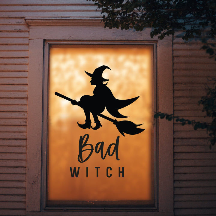 'Bad Witch' Halloween Vinyl Decal Sticker