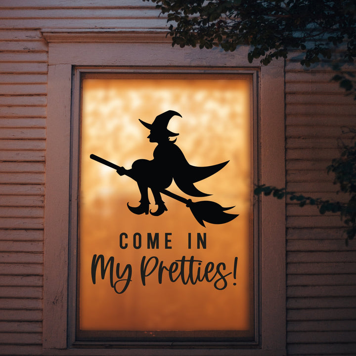 'Come in My Pretties' Halloween Vinyl Decal Sticker
