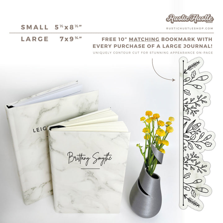 Custom Gratitude Journal, Daily Planner Notebook, Grateful Planner - MultiColoured Cruelty-Free Leather, Gifts for Her Stocking Stuffer