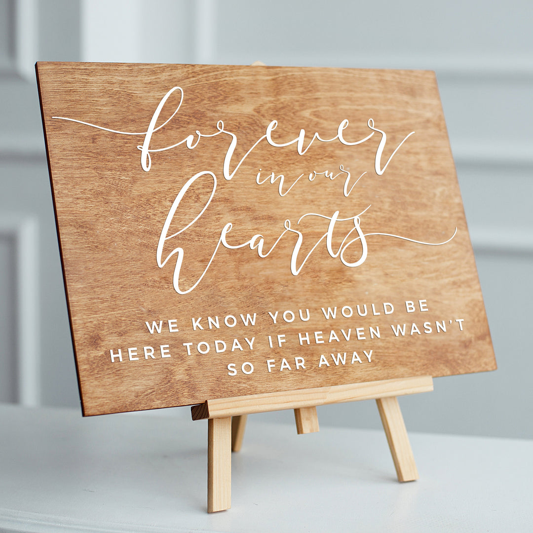 Forever in Our Hearts DECAL - ROMANTIC SOIRÉE