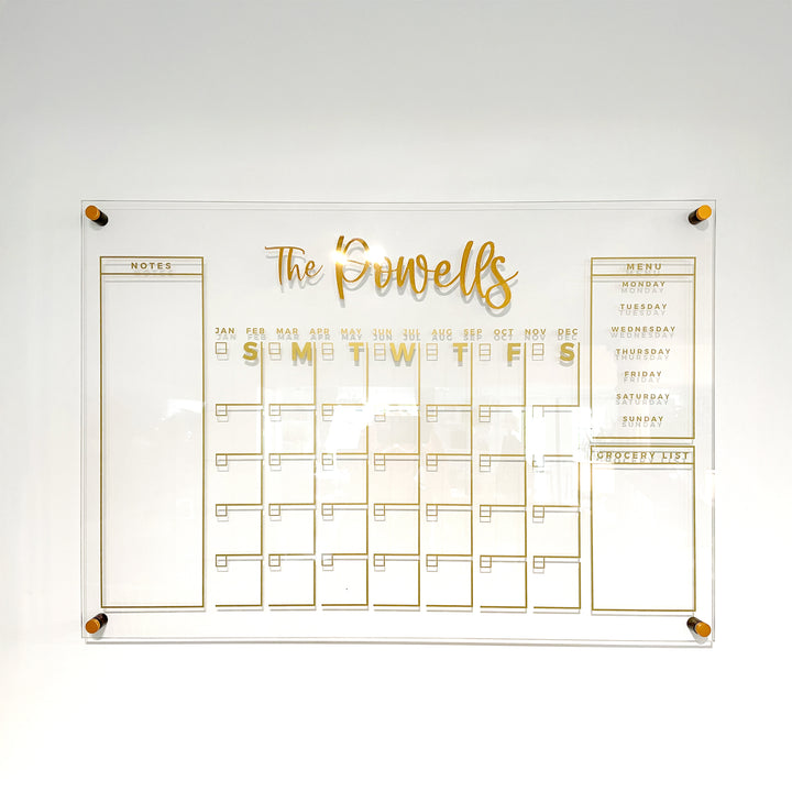 Custom Perpetual Calendar - Medium