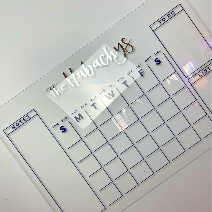 Custom Perpetual Calendar - Medium