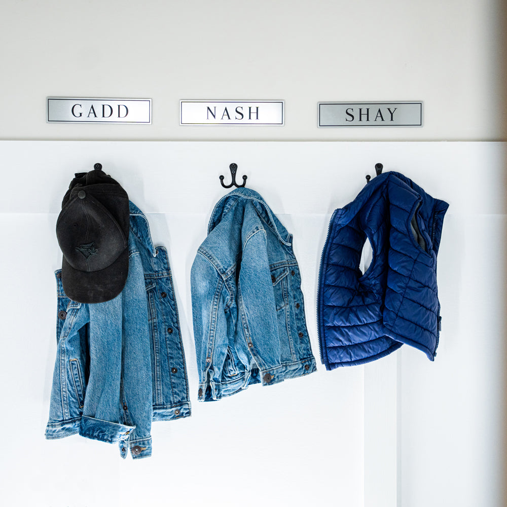 Custom Cubby Nameplates