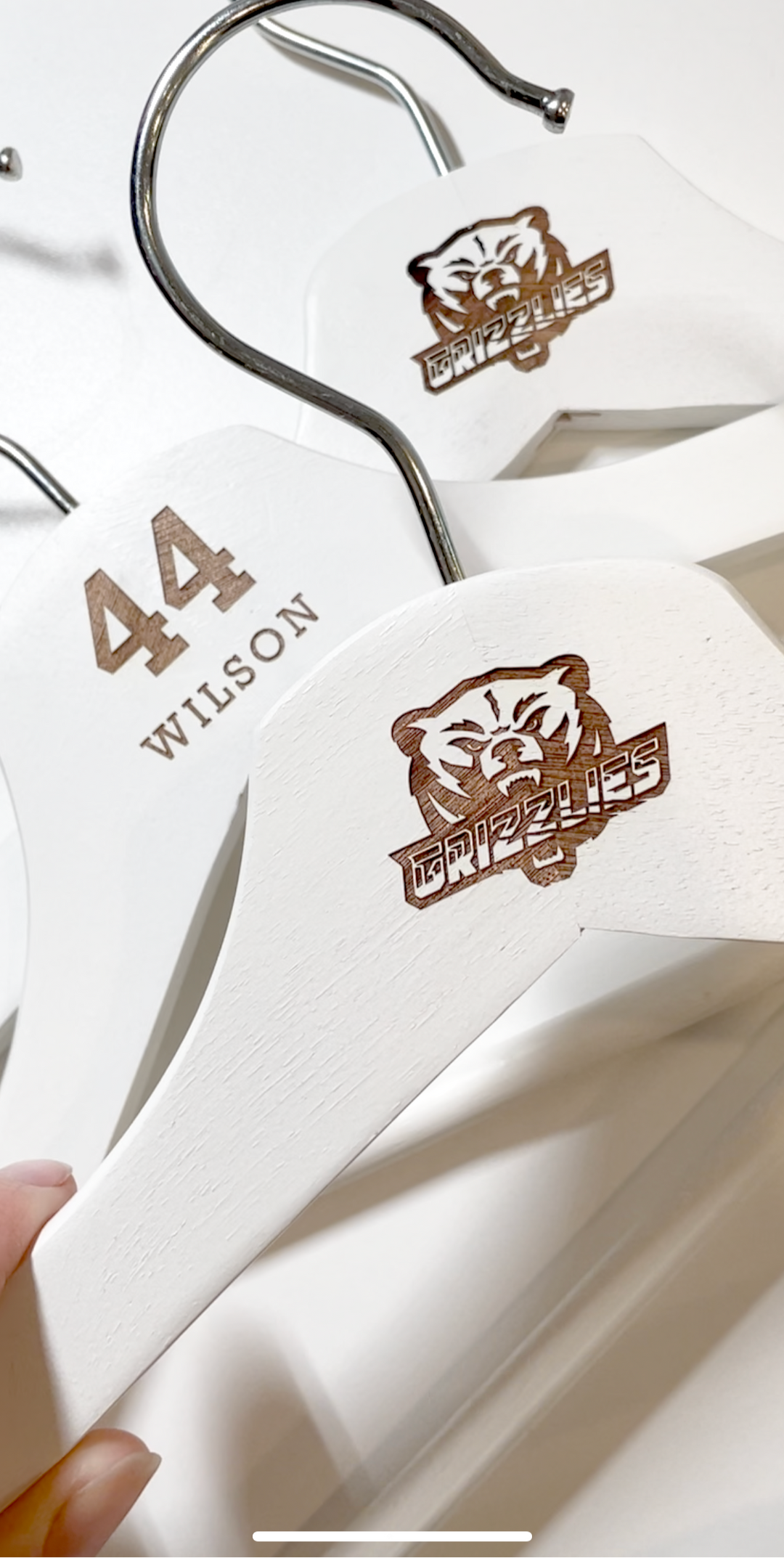 Custom Sports Jersey Hanger