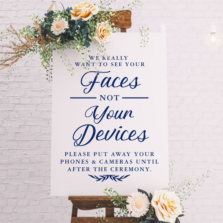 YOUR FACES NOT DEVICES UNPLUGGED CEREMONY Decal - FAIRYTALE EVENING