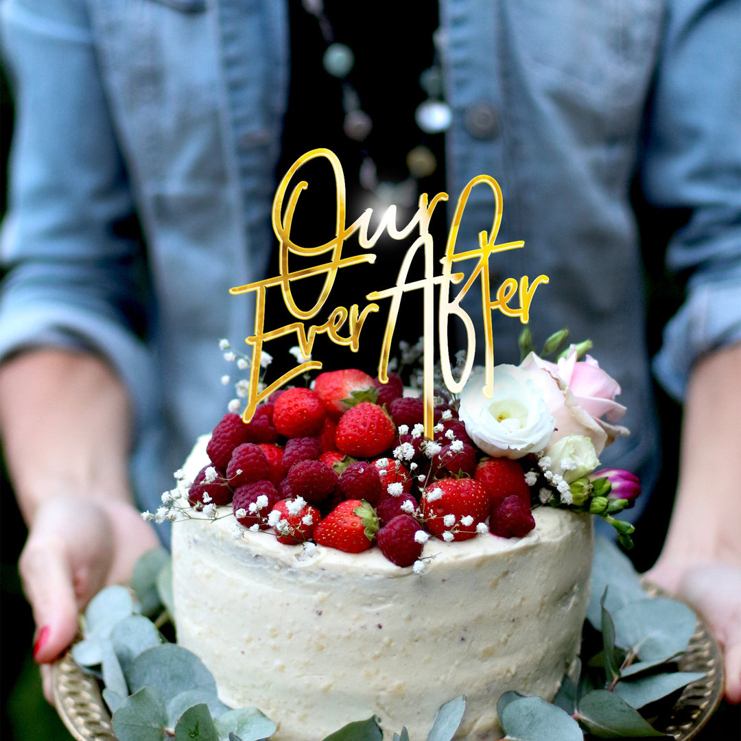 Our Ever After Cake topper - METROPOLITAN GALA