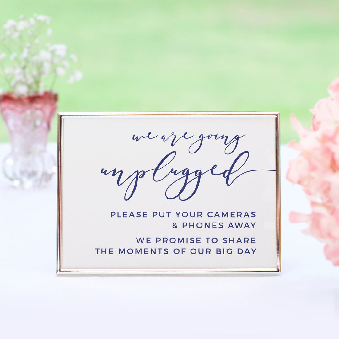 Going Unplugged Ceremony Decal - ROMANTIC SOIRÉE