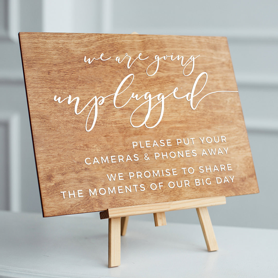 Going Unplugged Ceremony Decal - ROMANTIC SOIRÉE