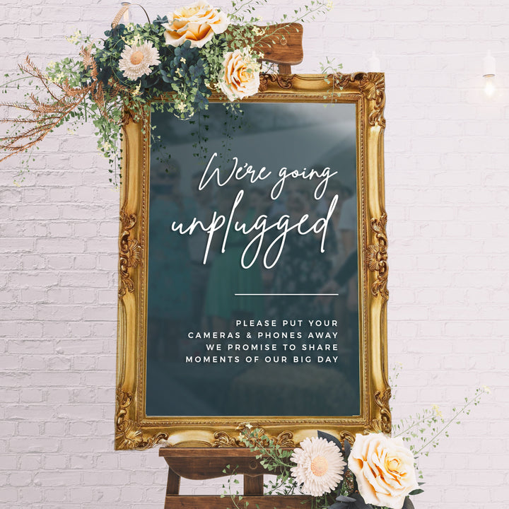 Going Unplugged Ceremony Decal - METROPOLITAN GALA