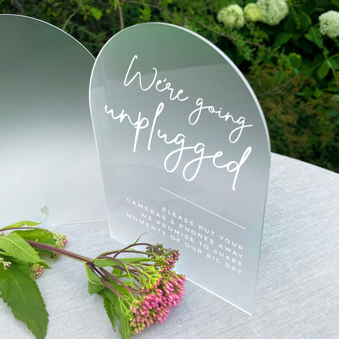 Going Unplugged Ceremony Decal - METROPOLITAN GALA