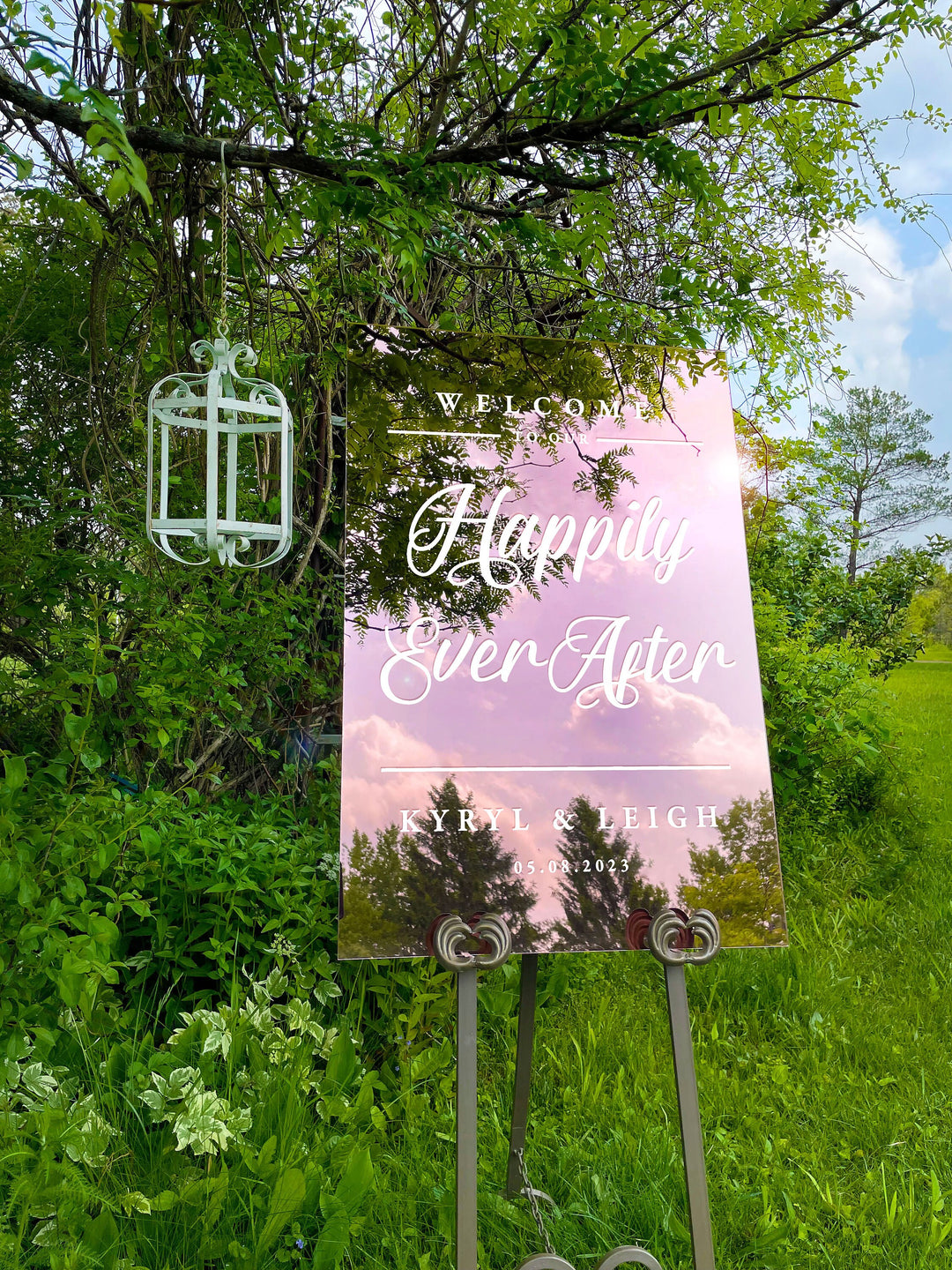 Happily Ever After Mirror Entry Sign - FAIRYTALE EVENING